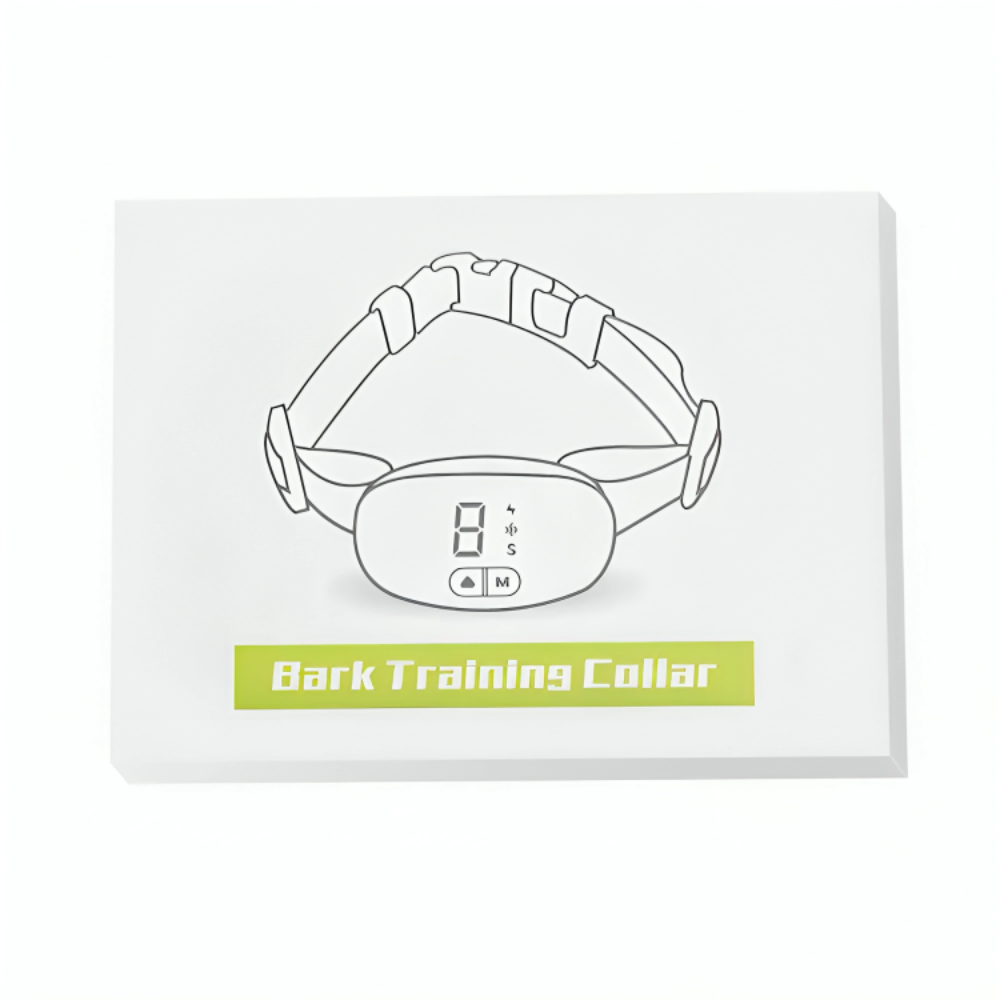 Black Compact Dog Training anti Bark Collar