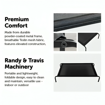 Elevated Trampoline Pet Bed